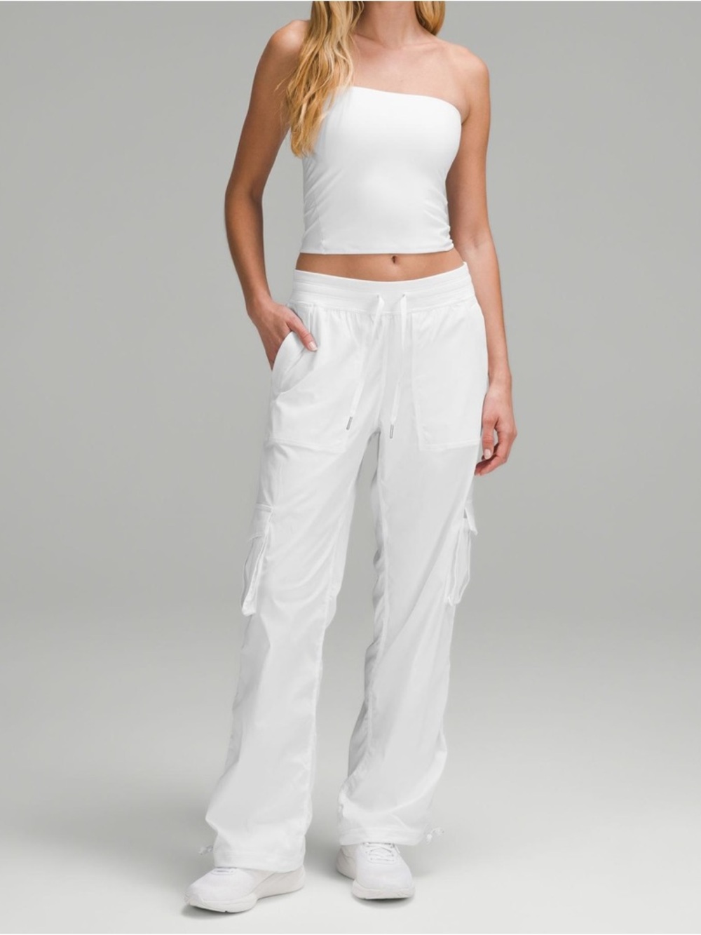 Lululemon Dance Studio Cargo Pants Relaxed Fit Mid Rise Lightweight Travel Sz S